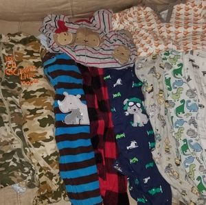 0-3 Month footed pajamas or sleep n plays